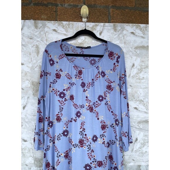 Gudrun SJoden micromodal floral print size medium dress - Picture 4 of 8